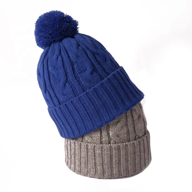 mens winter pom pom hat