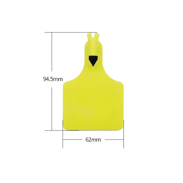UHF RFID Animal Microchip Cow Ear Tag Identification Tag