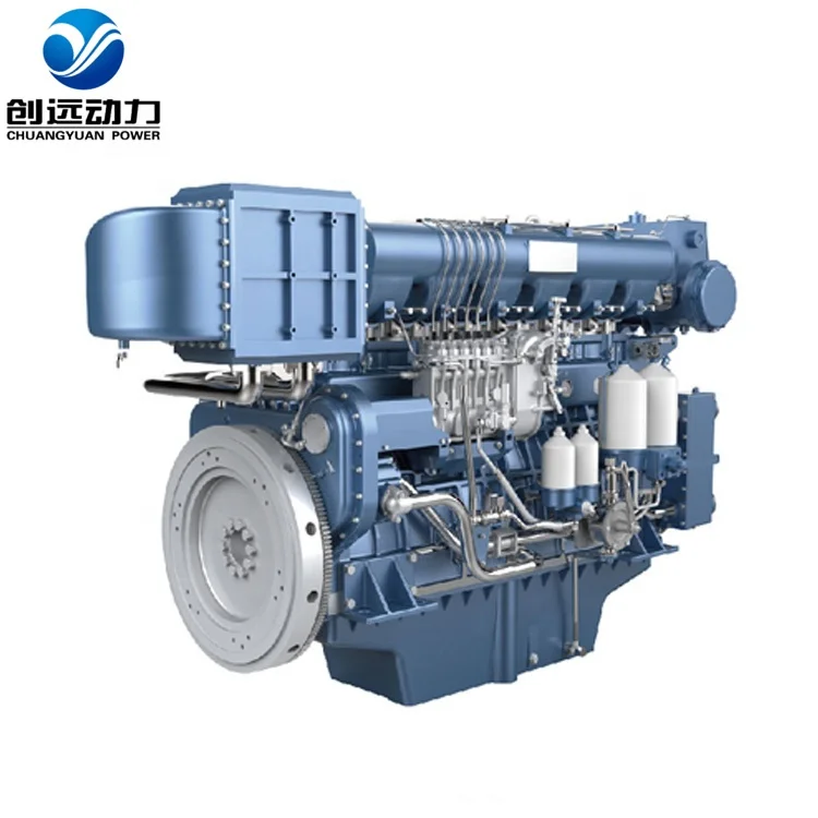 八転九起　　3／4 Weichai Power Inboard Boat Marine Engine - 8 Cylinder Diesel