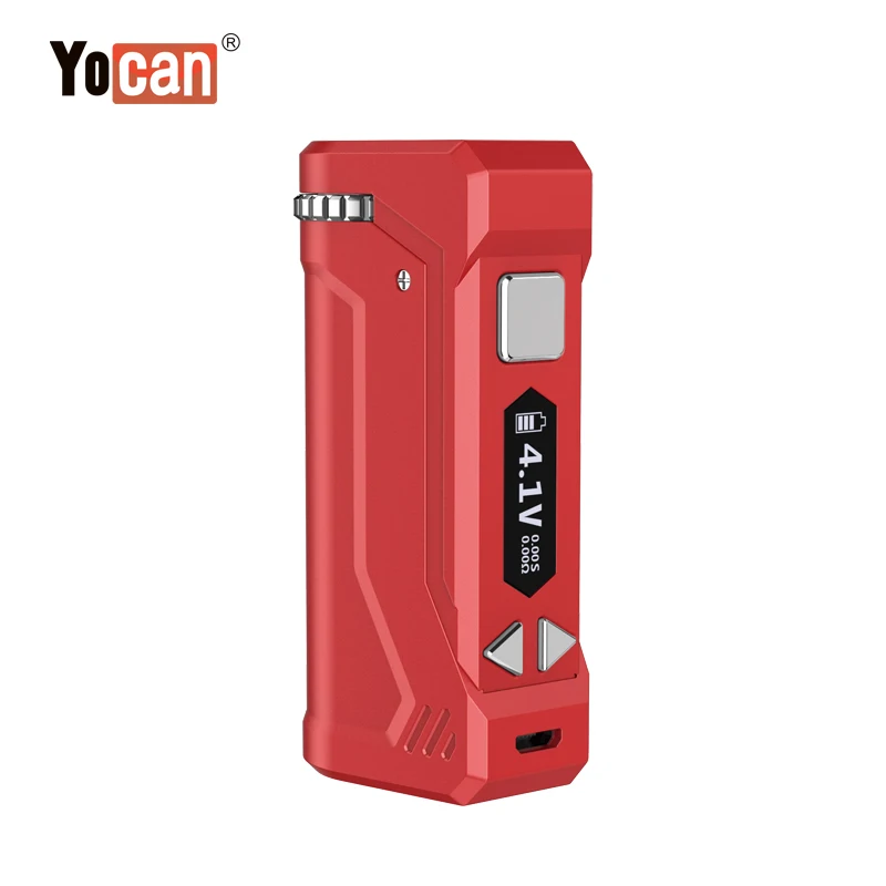 OLED дисплей испаритель ручка мод Yocan UNI Pro 650mAh 510 восковые vape батареи