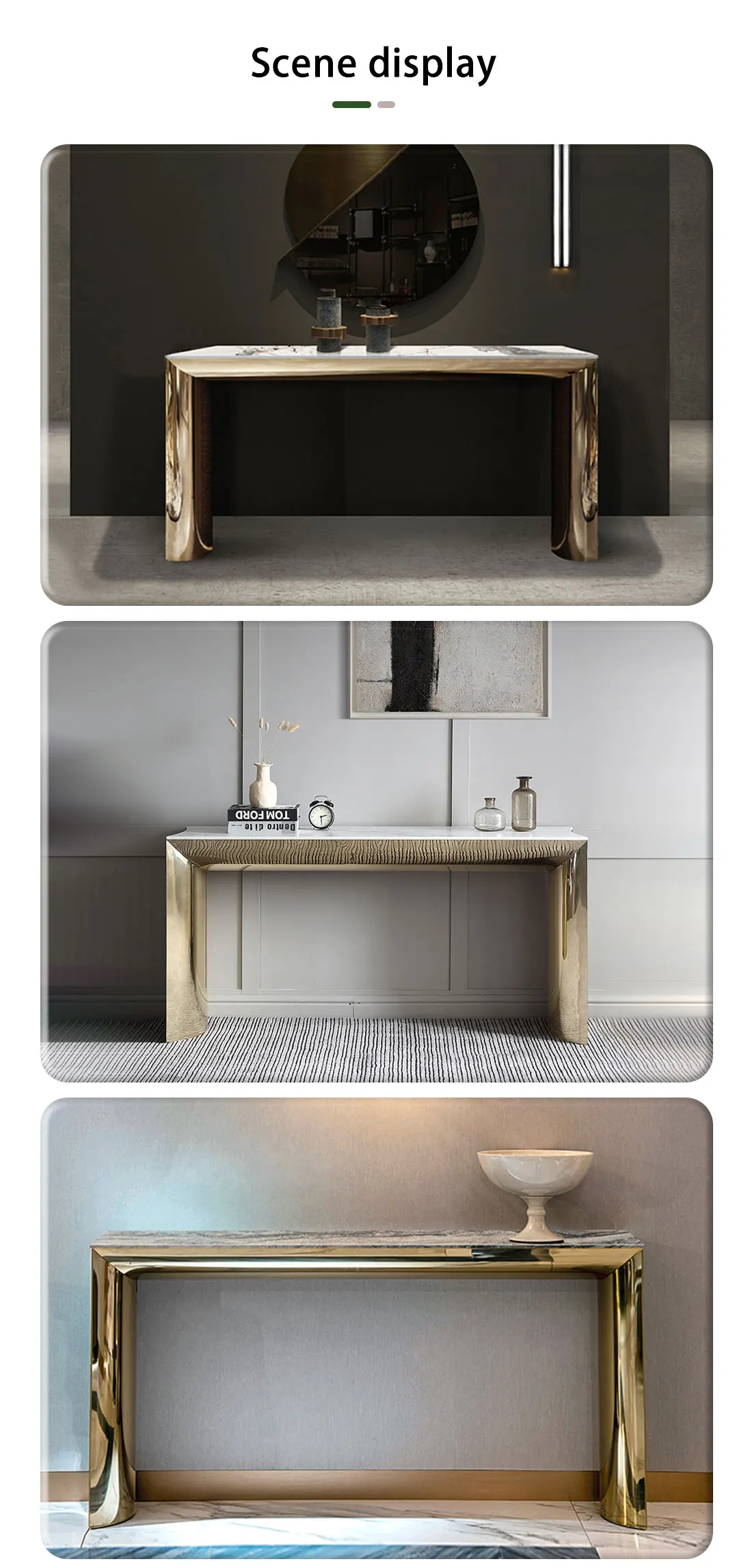Console Inox Luxuryconsoletable - Stylish Stainless Steel Console