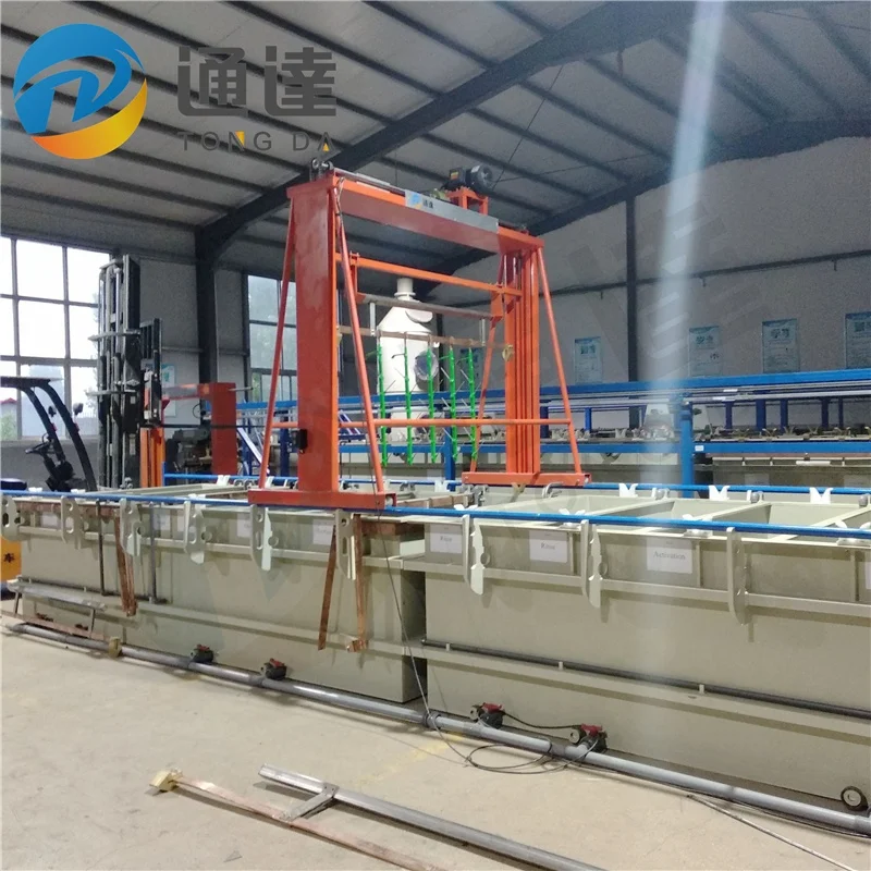 Gold Plating Electroplating Machines Anodizing Line Hard Chrome Plating