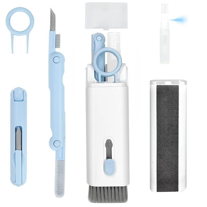7 in 1 Full Cheating Airpods Headphone Laptop Airpods Cleaning Kit Gold  Earbuds Cleaning Pen Brush Cleaning Kit for Airpods