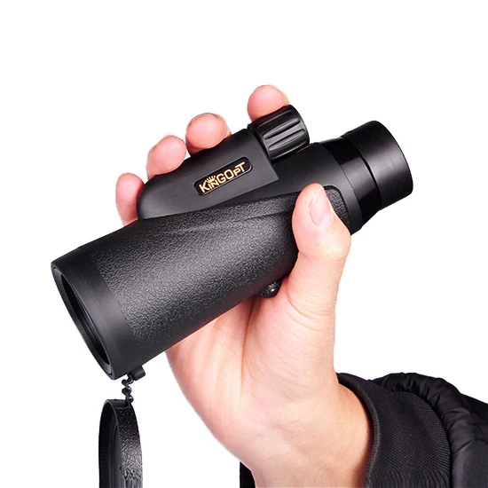 HD High Power Wide Angle Waterproof 8x42 Monocular for Adults for Camping Hiking Birdwatching Hunting Binocular Telescope