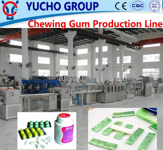 Candy Factory Chewing Gum Making Machine Chewing Gum Manufacturing Machine