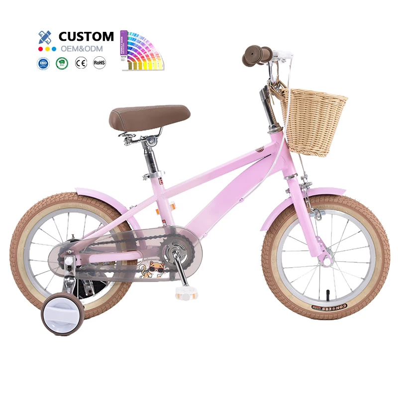 Training Wheel Girls Children Bicycle Bike for Kids Cycle 12'' 14