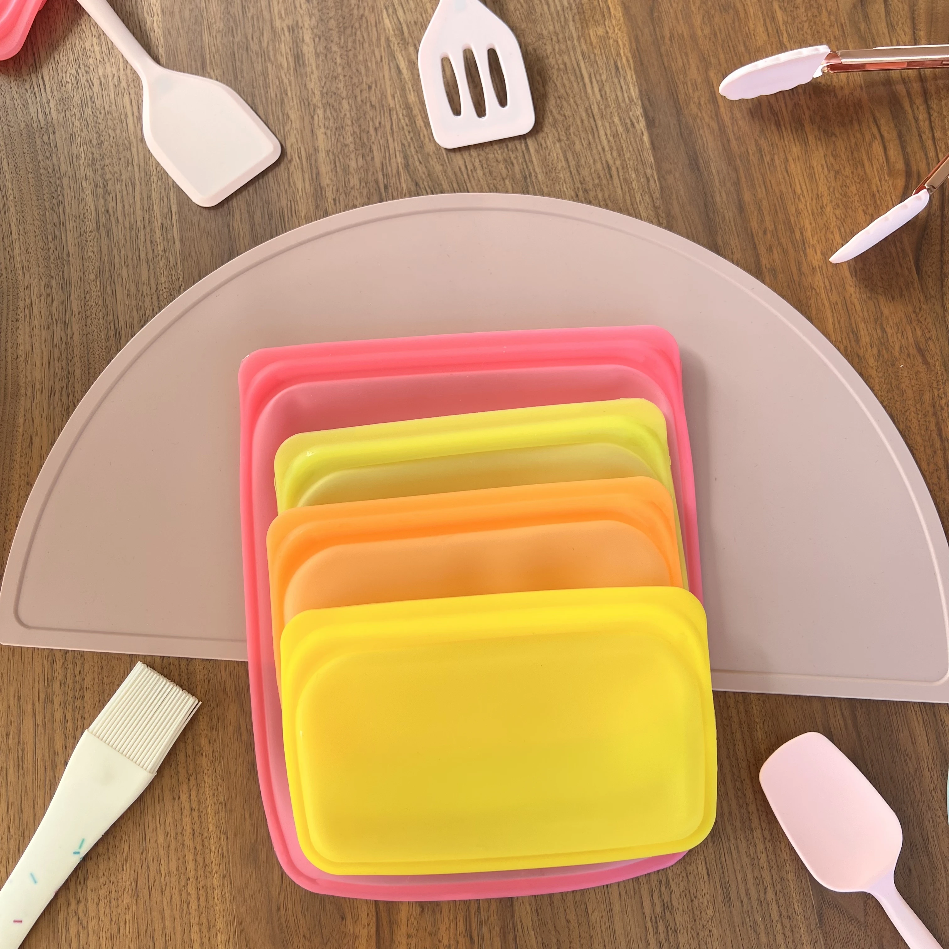 Freezer Leakproof Zipper Zipper Finishing Packing Fresh Keeping Reusable Storage Bags PEVA China Clear Space Home Food Silicone