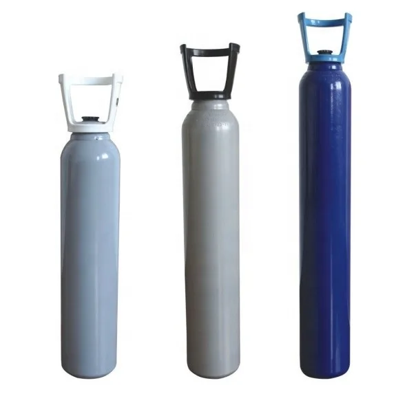 2L 10L 15L seamless steel bottle oxygen helium lpg co2 gas cylinder