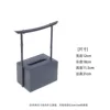 Caja de pañuelos de alero volador negro de mano