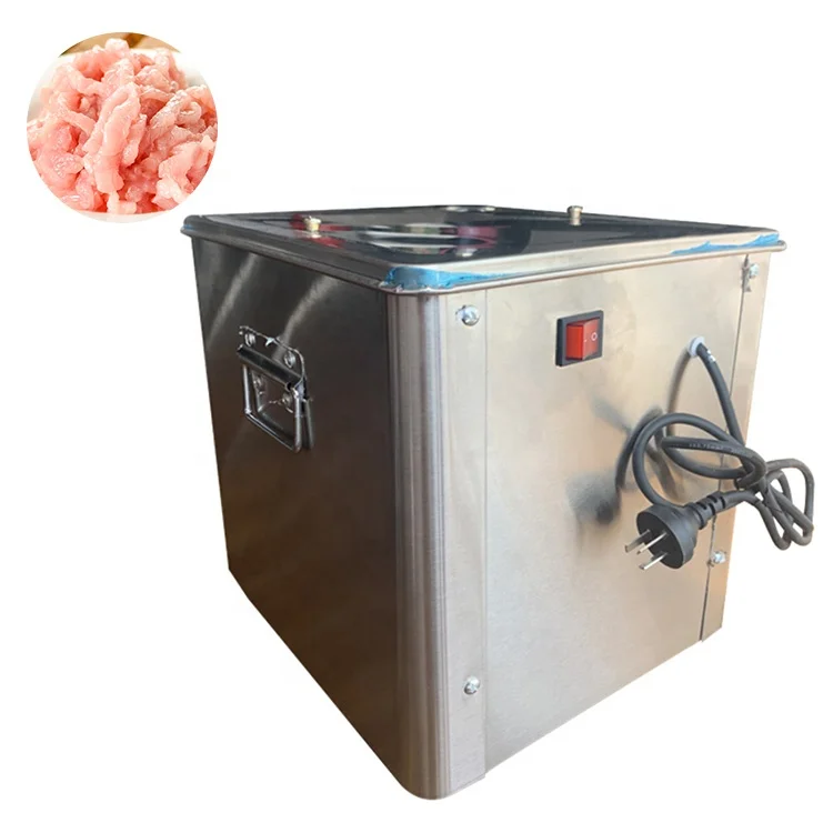 Professional Commercial Small Fresh Meat Slicer Goat Cube Dicer Beef  Slicing Cooked Chicken Cutter Meat Cutting Machine Price in Zhengzhou,  Henan, China