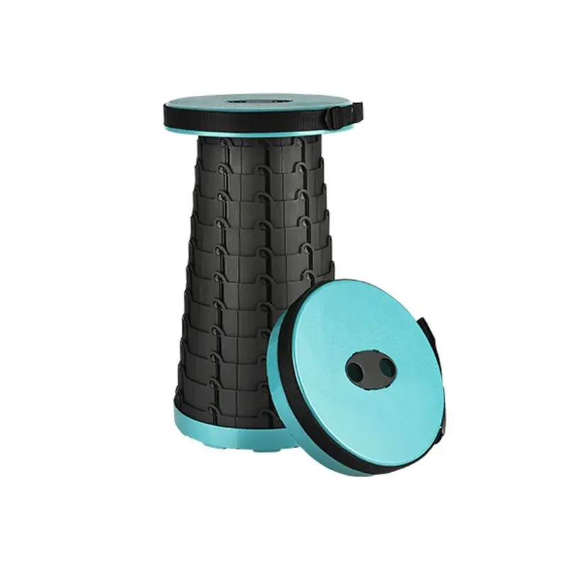 Collapsible Camping Chairs Folding Outdoor Retractable Folding Stool