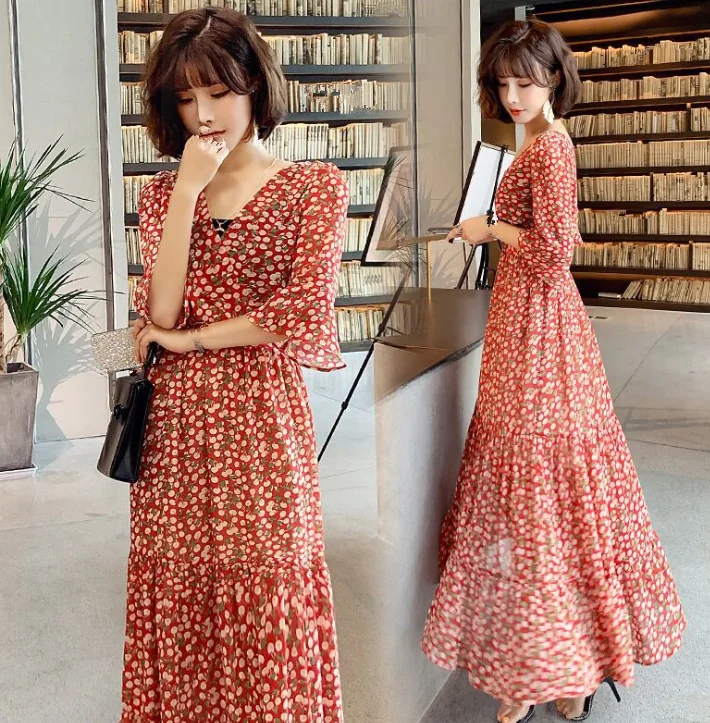 Cy12611a-vestidos De Verano Para Mujer,Ropa Elegante,Con Cuello En V - Buy  Las Mujeres Ropa De Verano Vestidos De Vestido De Las Mujeres Product on  Alibaba.com