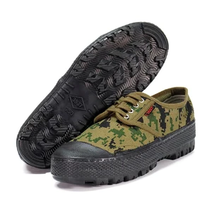 Hanagal Factory OBM ODM Custom Casual Camouflage Realtree Sports Tactical Combat Shoes Rubber