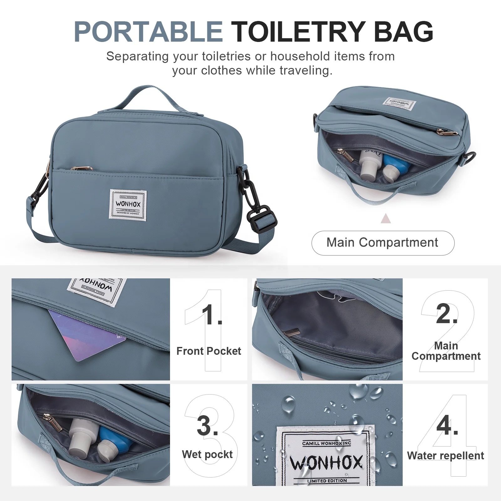 Women's Weekender Duffel with Shoe & Toiletry Bag