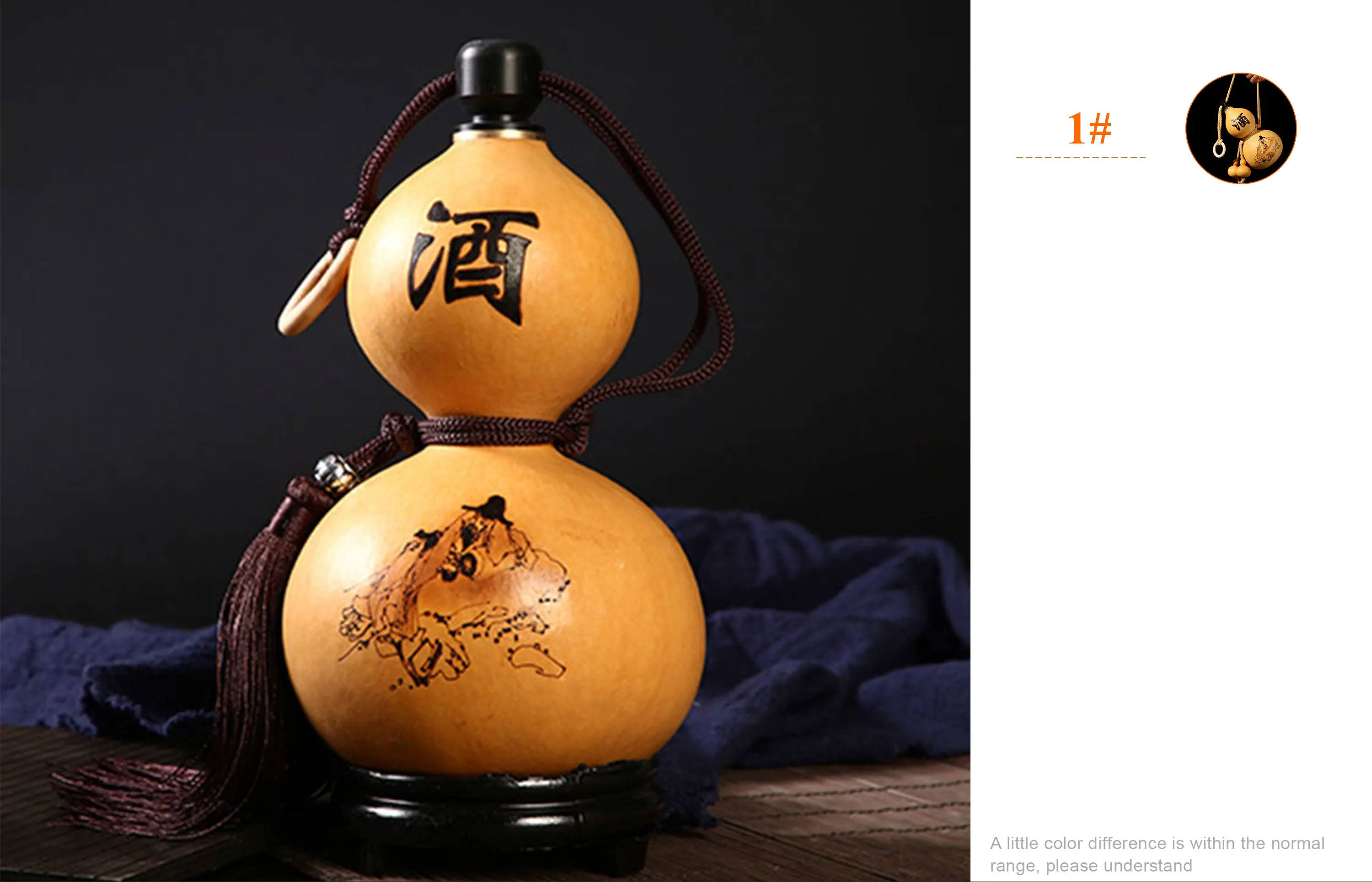 Wholesale Natural Dry Gourd Bottle Table Decor Dried Flowers Fruits Ornament For Wedding Party