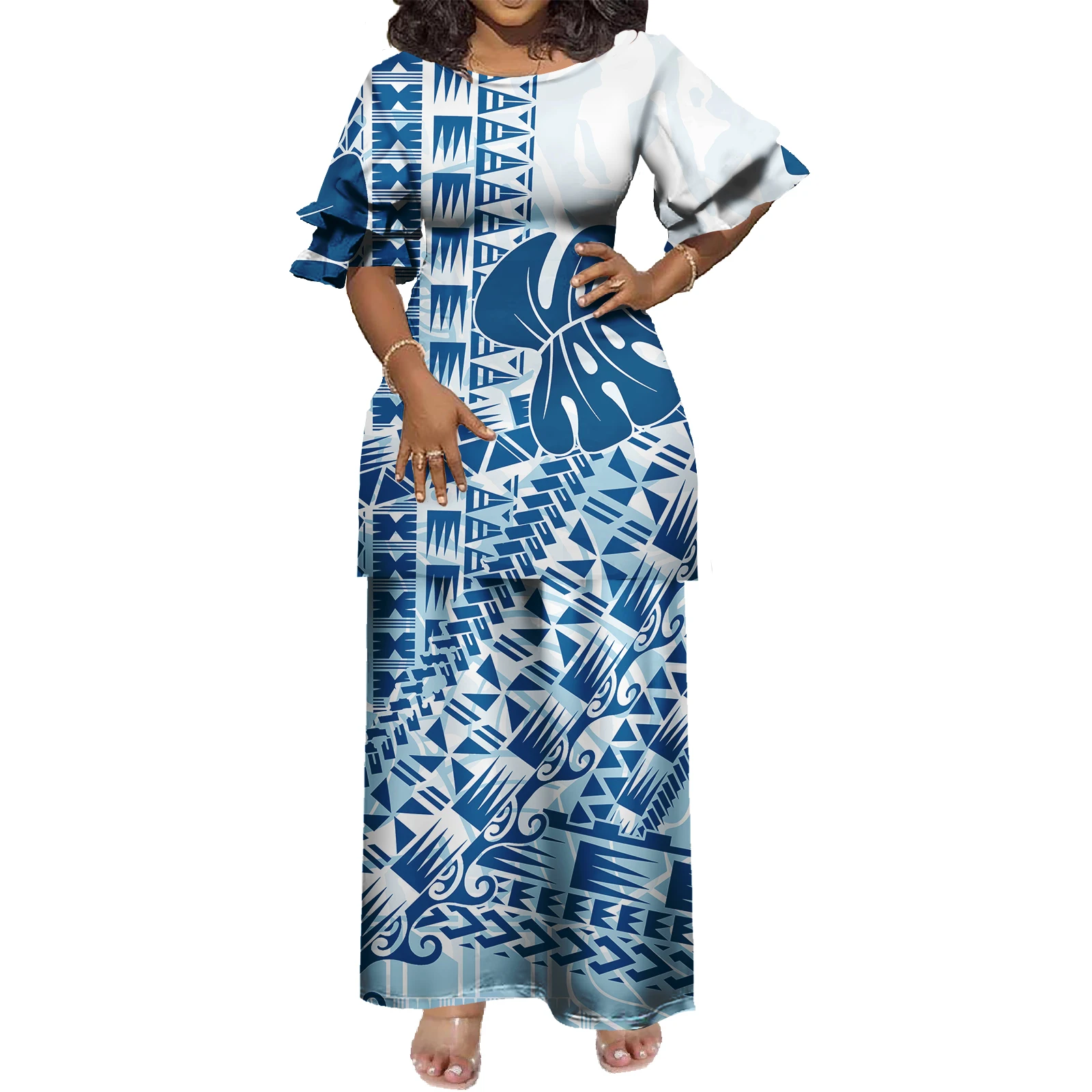 chinese dress ladies Amazon.com: Pacific Art Island Retro Pattern Fiji Island Style Women's  Fashion Evening Short Sleeve Women's Long Dress : Clothing, Shoes & Jewelry main image 0