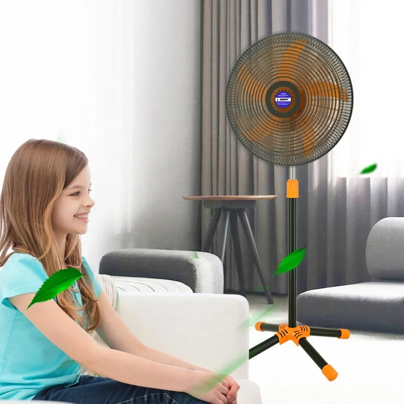 クロスベーススタンドファン 18インチ 5枚羽根の床置き式ファン
