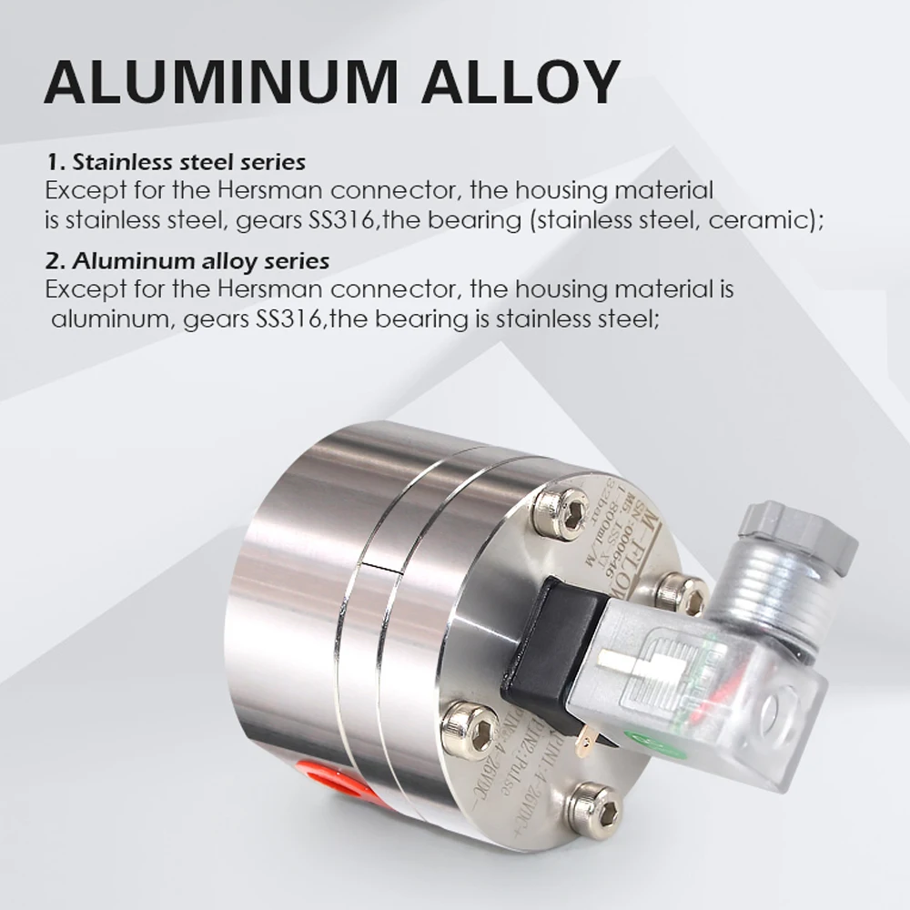 Shanghai GNS Two Way Flowmeter Small Solvent Flow Meter