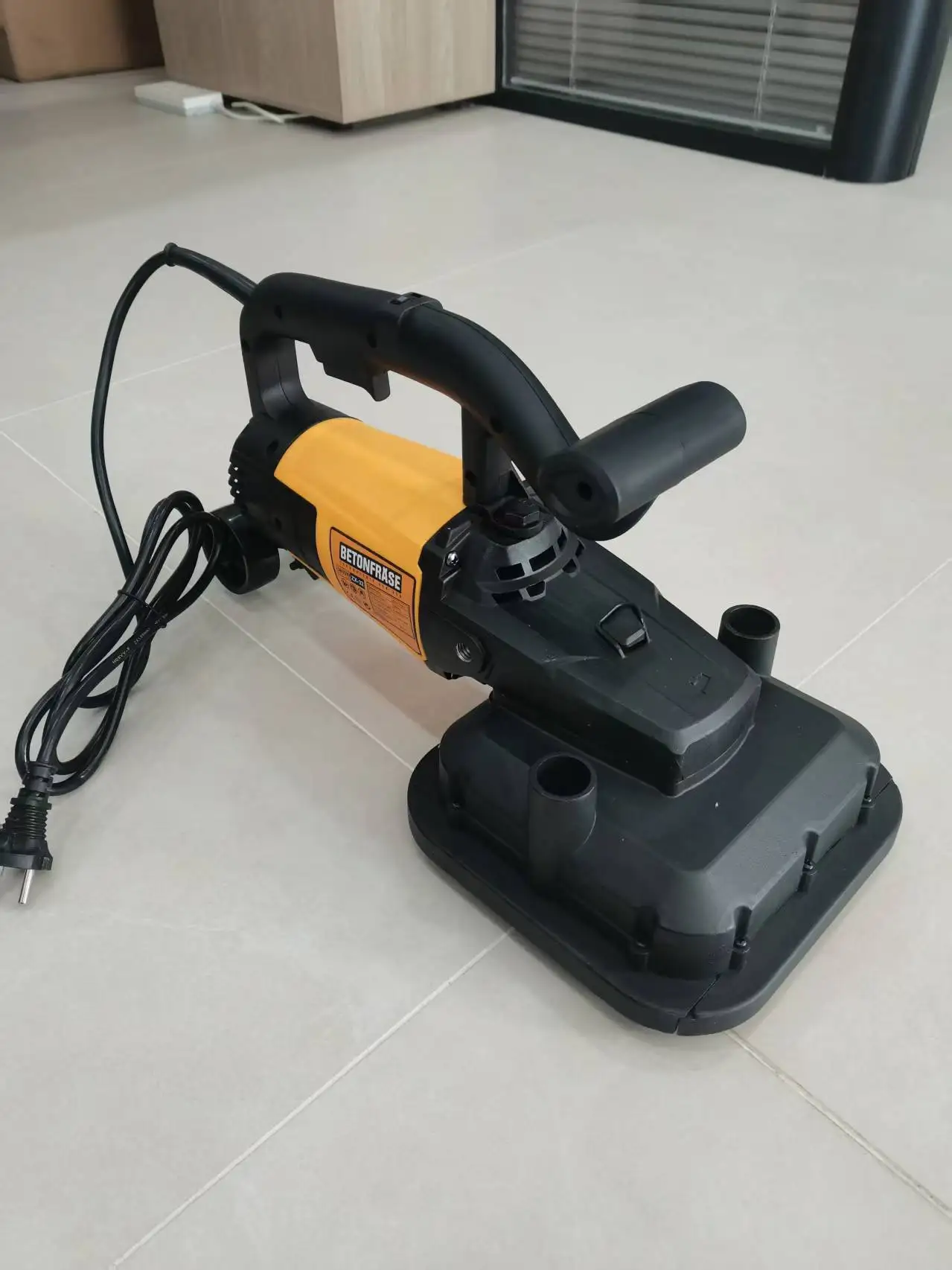 Dust-free Concrete Surface Edger - 3800W High Efficiency