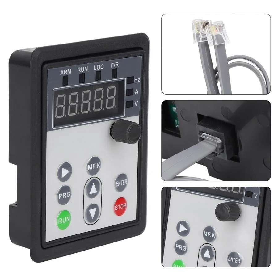 Pannello Di Controllo Esterno Fafeicy Per Inverter Serie SKI780 - Interfaccia RJ45, Cavo 1m - Foto 4