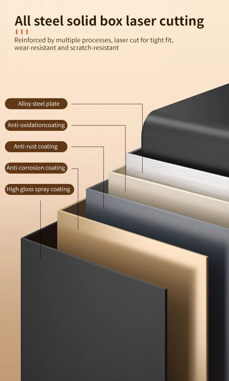 CEQSAFE Hot-selling Small Home Office Safe Mini Deposit Box for Hotel details