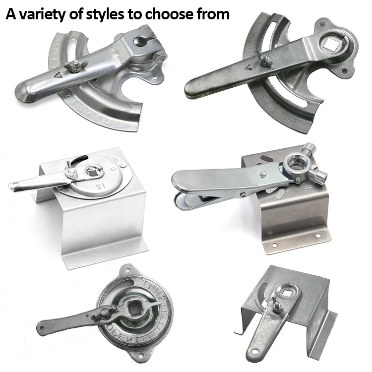 Metal Air Duct Volume Round Damper Quadrant for HVAC Accessories