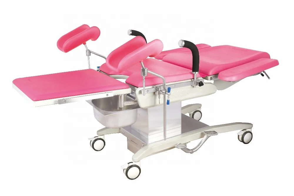 HE609A Manual Gynecological Delivery Table Obstetric Surgery Gynecology Operating Table Gyne Bed