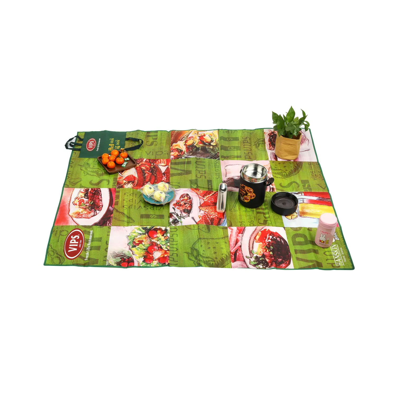 Portable Foldable PP Woven Laminated Outdoor Picnic Mat