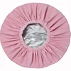 Chapeau en papier d'aluminium uni rose