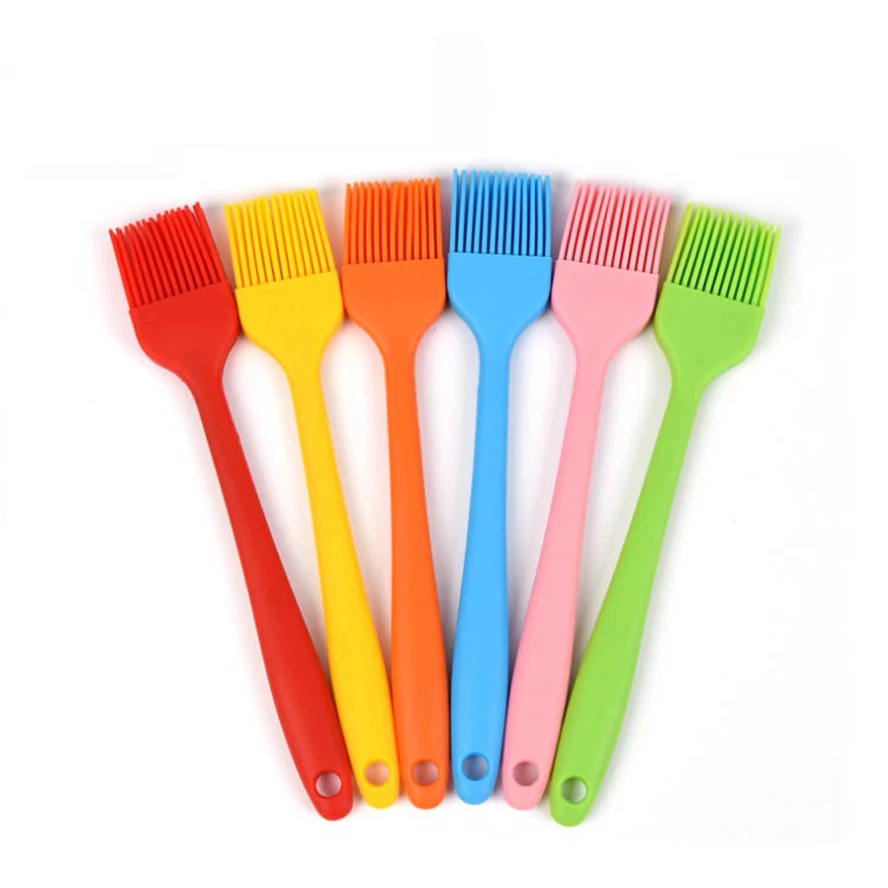 21 cm Silicone Cooking Brush Basting Oil Brush Barbecue for BBQ Grill Barbecue Baking Kitchen to Spread