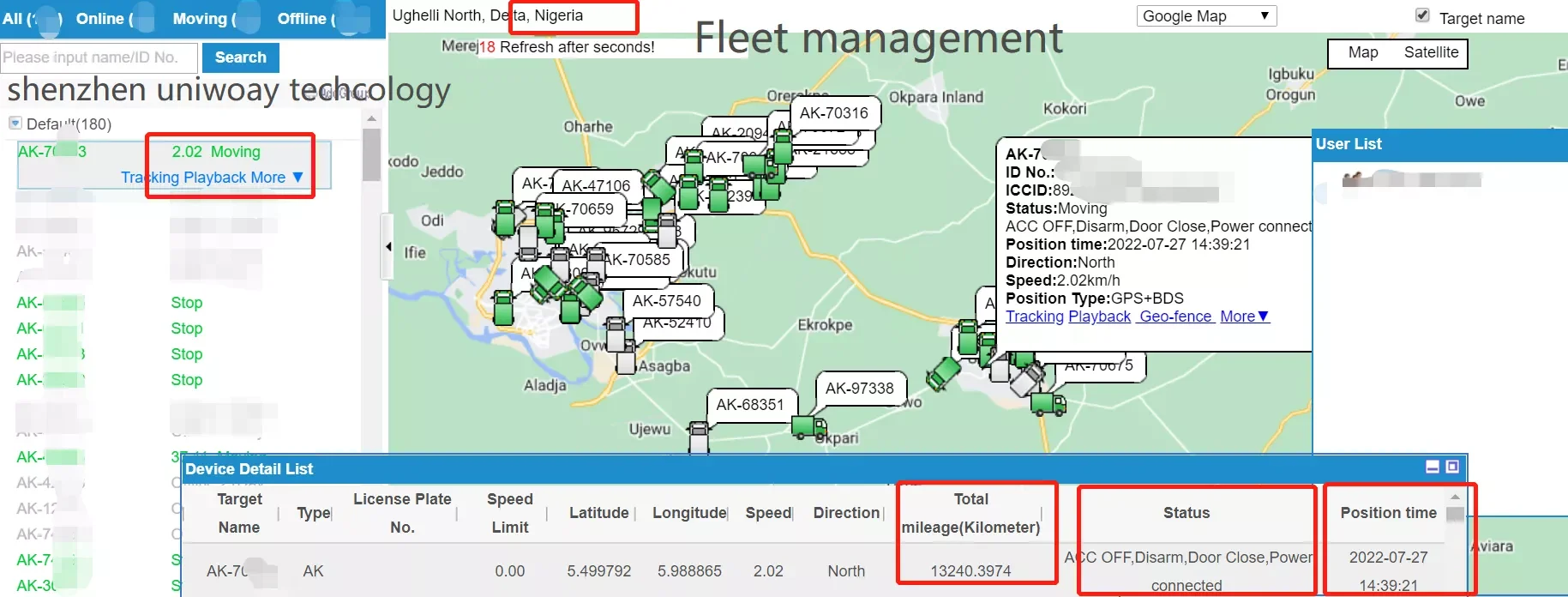 Vehicle Tracking System 4g Mv730g Relay Gps Tracker Shock Alarm Gps