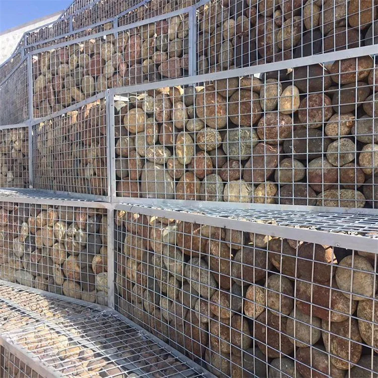 Welded Galfan Welded Gabion Box Retaining Wall Shipping Free Gavion Mesh Hacer Precio Gaviones Piedra