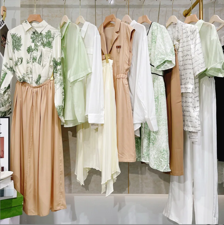 Mix Dresses Brand Discount Women's Clothing Clearance Wholesale Used