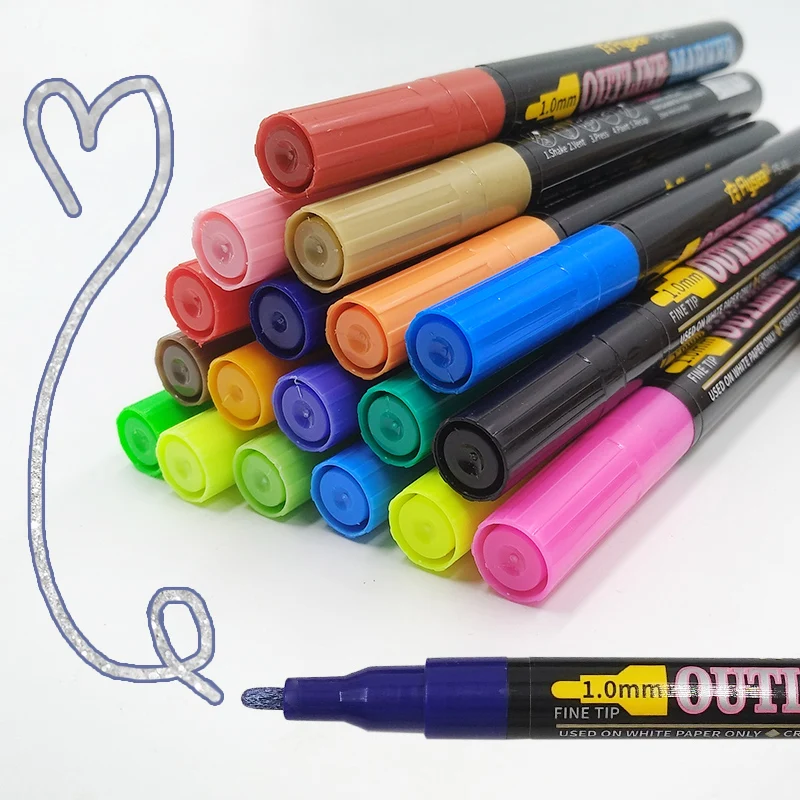Doodle Markers Fine Point 12 Count