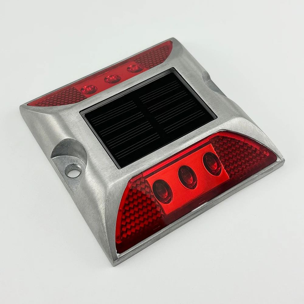 LED Solar Light Reflective Cat Eye Pavement Marker Road Stud Price Reflective Solar Road Stud Flashing Light