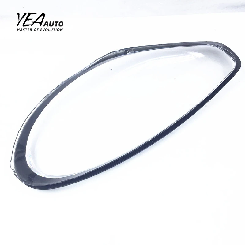 YEA AUTO Replacement Car headlight glass PC lampshade cover lens lamp for porsche panamera 2014 - 2016 headlamp shade lens cover