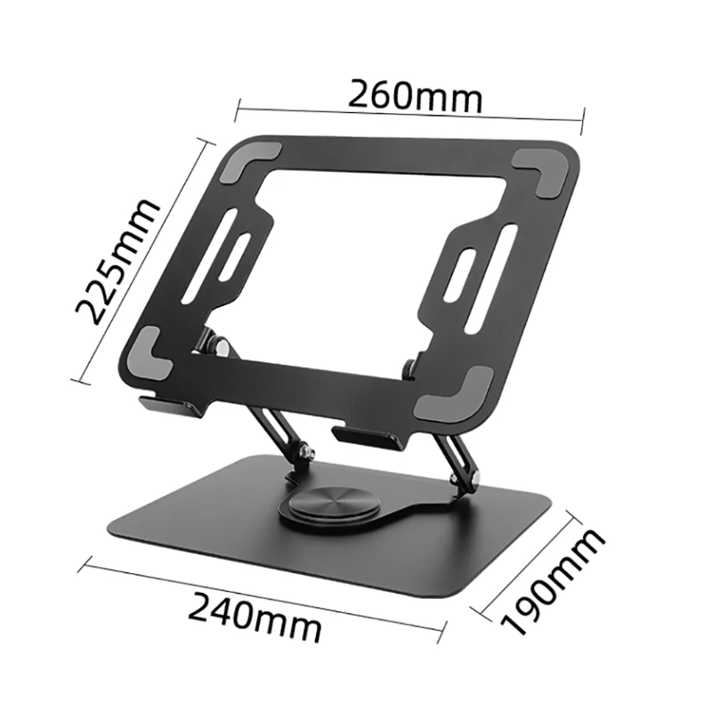 Adjustable Height Computer Stands 360 Degree Rotation Laptop Stand For 1017.3 Inch Laptops