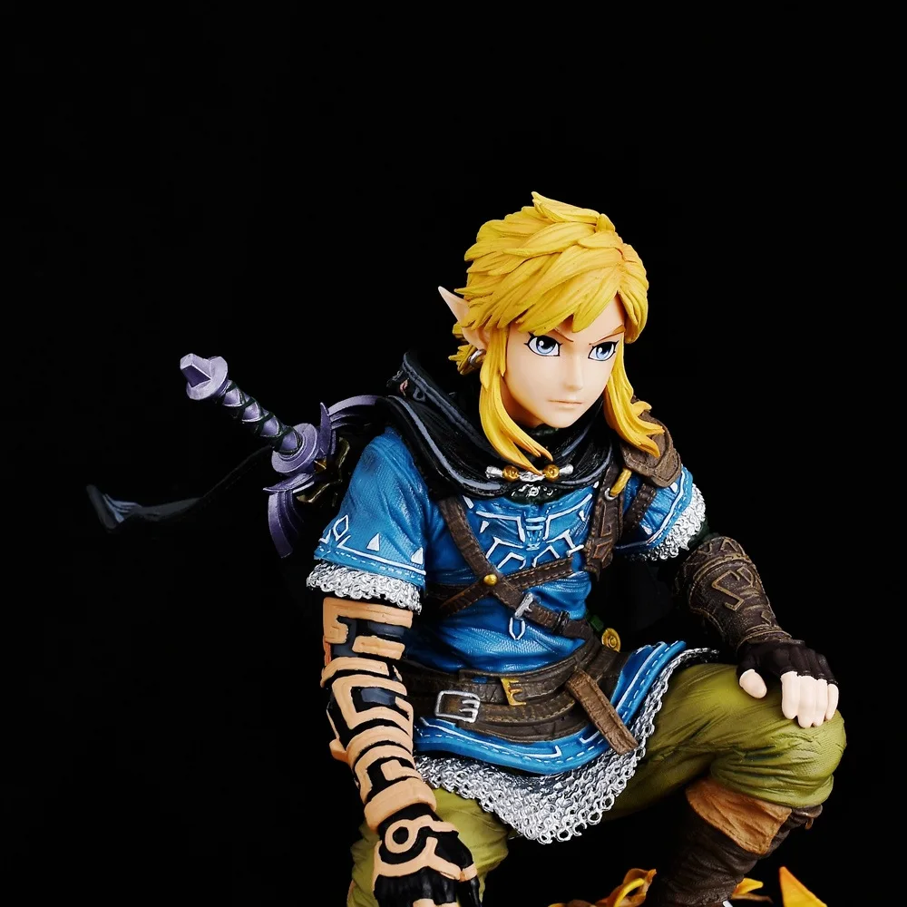 Large Size Anime Statue-the Legend of Zelda Link Character Model Toy Ornament PVC Game Action Figure
