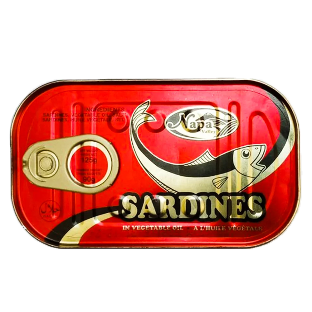 cheap price canned sardine fish in in vegetable oil  sardine