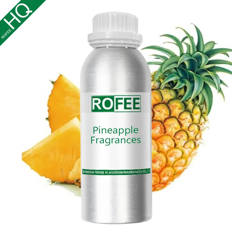 Source Factory Wholesale Free Samples Concentrated Pineapple Essential Oil in Liquid Form for Industrial Fragrance