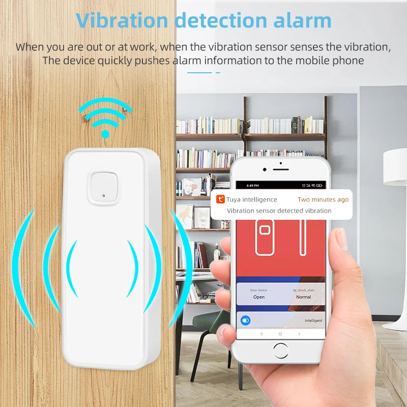 vibrating door magnetic sensor