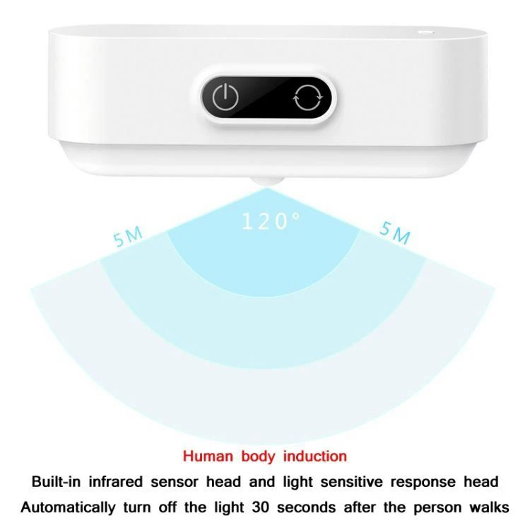 2022 new arrival wireless bedroom Dimmable Rechargeable mini portable motion sensor Magnetic night light factory