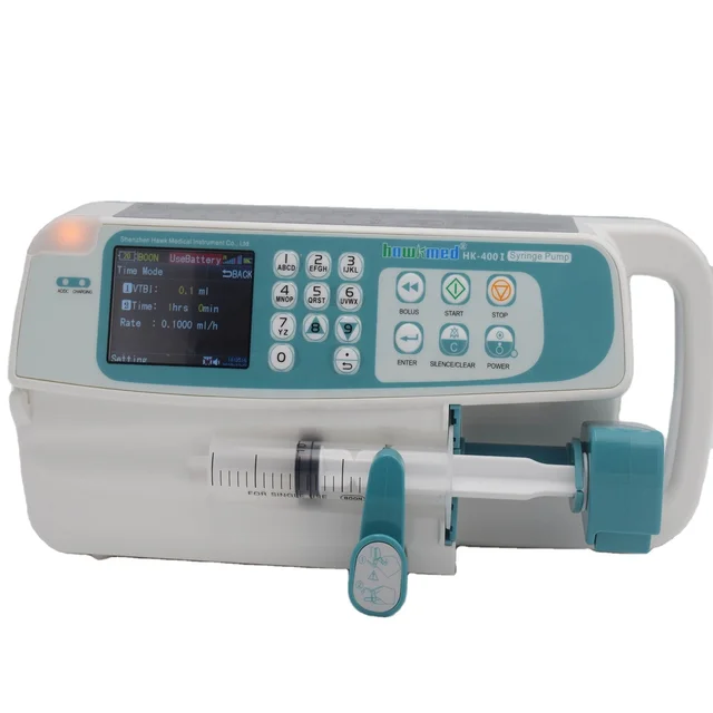Lowest Price Single Channel Hot Wholesale Syringe Pump Equipment Price Electric Pusher Syringe Lethealth