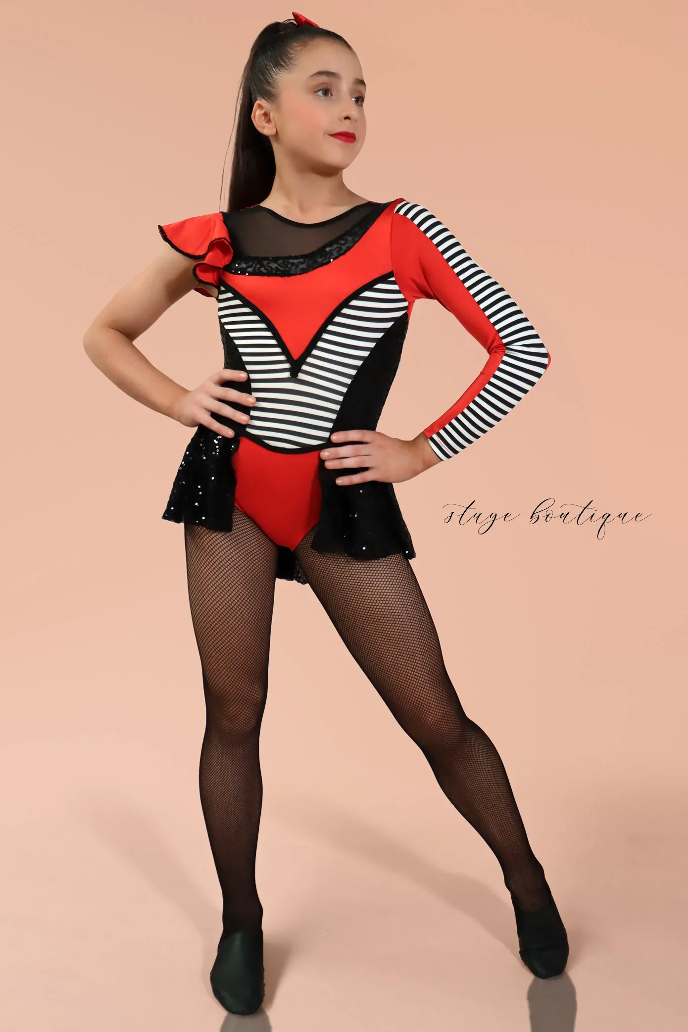 Girls New Unique Design Jazz/tap Dance Wear Kids Dance Costume With