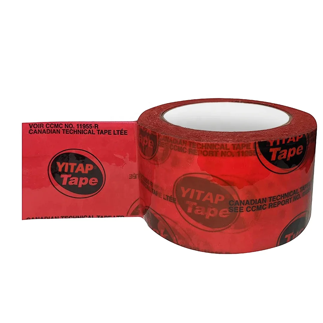 Tyvek SCAPA Red Sheathing Vapor Sealing Housewrap Tape 1.88"X60 Yd Lot of 18 