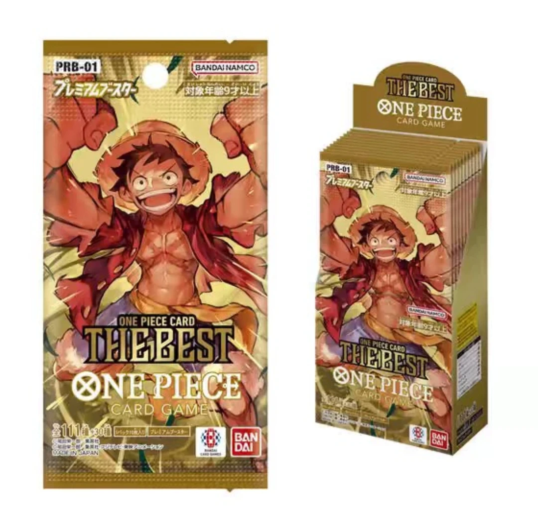 one piece card game wholesale Official Authentic Ban Dai Pieces Trading PRB01 Tcg Premium Booster Box psa Gcg Cards Collectibles Japan this exclusive collection features 10 beautifully designed cards Japanese One Piece Card Game