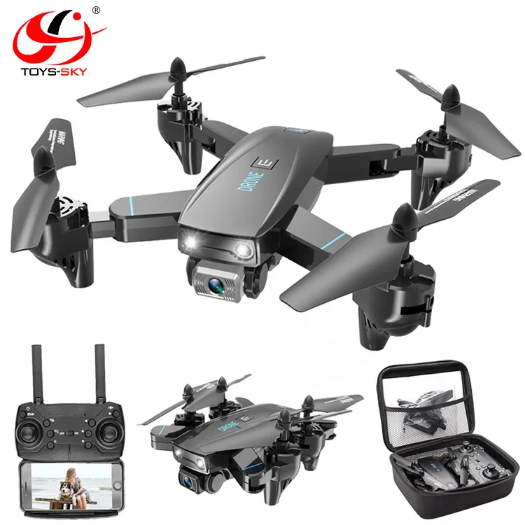 Best S173 RC Drone With Dual 4K HD Professional Wide Angle Selfie WIFI FPV E68 Drone Camera price From