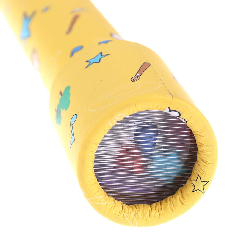 Wholesale magic Kaleidoscope Classic toys colorful wooden kaleidoscope for kids Magic Telescope Toy