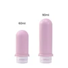 Pink Silicone Refillable Bottle