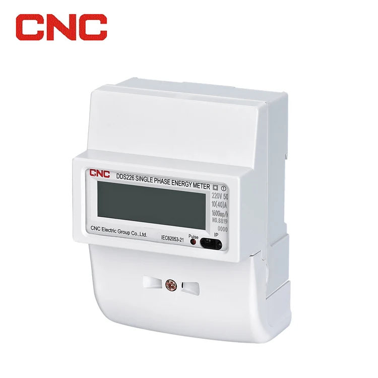 Smart Digital Electronic Energy Meter Single-phase Two-wire Electric Hack Meters